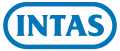 Intas Pharmaceuticals Ltd logo with the company name in blue text inside an oval border.