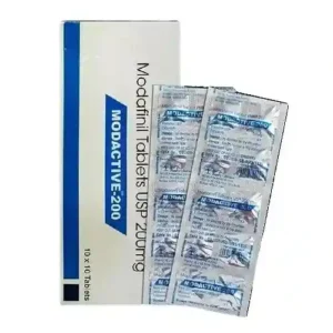 Packaging for Modactiv200 medication